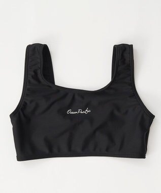 OP／FILA 【Ocean Pacific】Ｔシャツ付きセパレート水着3点セット ブラック