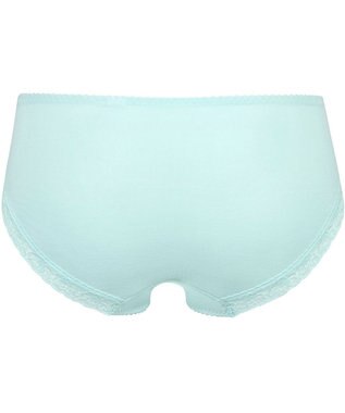 Wing ショーツ 【後ろ姿きれいブラ】 KB2720とペア 綿混素材(身生地部) はきこみ丈あさめ KF2820 ウイング／ワコール ターコイズ