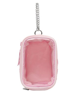 WEGO 【痛バ＆推し活グッズ】サイドレースアップぬいポーチ ライトピンク