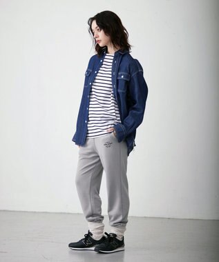 J.PRESS YORK STREET 【UNISEX】デニムシャツ ネイビー系