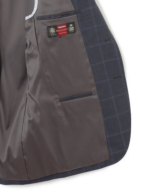 J.PRESS MEN 【WEB・一部店舗限定】ツイストミックスチェック ジヤケット ネイビー系4