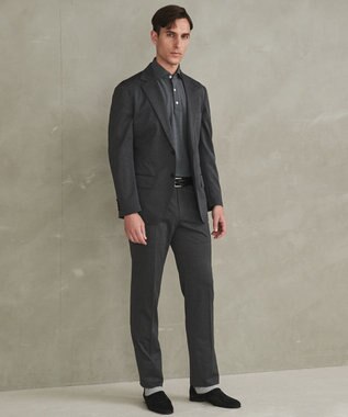 GOTAIRIKU セットアップ対応【洗える/ストレッチ/シワになりにくい】ドライジャージー セットアップジャケット グレー系8