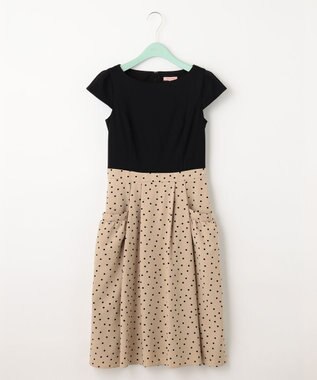 TOCCA 【洗える！】PRINTEMPS ドレス ベージュ系5