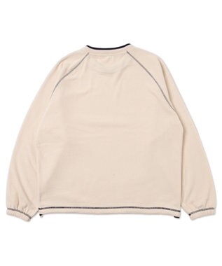 WEGO DISCUSフリースラグランPO ホワイトアイボリー