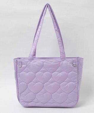 WEGO 【痛バ＆推し活グッズ】ときめきキルティング痛バッグS ライトパープル