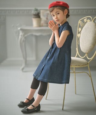 150 160cm シェイプドデニム ワンピース 組曲 Kids ファッション通販 公式通販 オンワード クローゼット