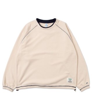 WEGO DISCUSフリースラグランPO ホワイトアイボリー