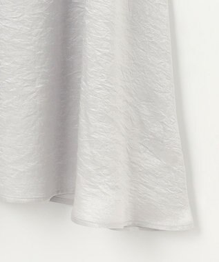 NAVE 【Nave・otona MUSE別注/速乾/UVケア/洗える】シャイニーフレアスカート シルバー系