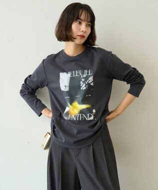 UNFILO コットンスムース グラフィック ロンＴ