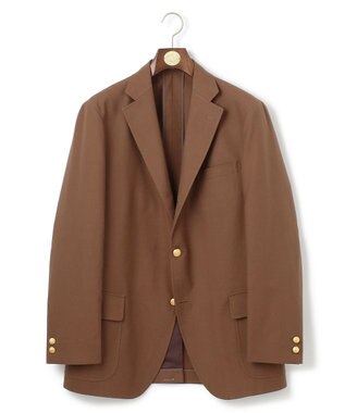 J.PRESS MEN 【J.PRESS ORIGINALS】Magic Cuba Wool Cotton Hopsack 3B Blazer / Made in Japan / New Authentic-Fit ブラウン系
