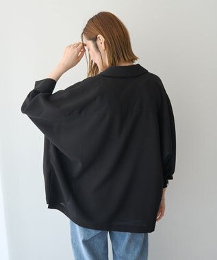 YECCA VECCA 【マシンウォッシャブル】シアージャケット Black