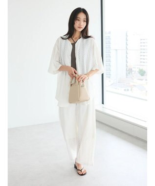 CRAFT STANDARD BOUTIQUE レースパンツ White