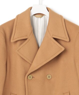 J.PRESS YORK STREET 【UNISEX】メルトン ピーコート キャメル系