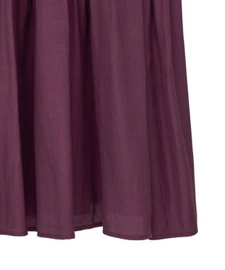 YECCA VECCA アシンメトリーラッフルスカート Wine