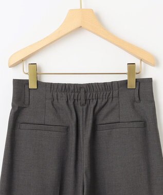 組曲 【加藤ローサさん着用】ハンサムツイルカーヴィーパンツ チャコールグレー系