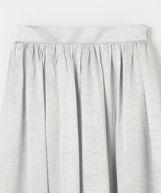 NAVE 【Nave・otona MUSE別注/速乾/UVケア/洗える】シャイニーフレアスカート シルバー系