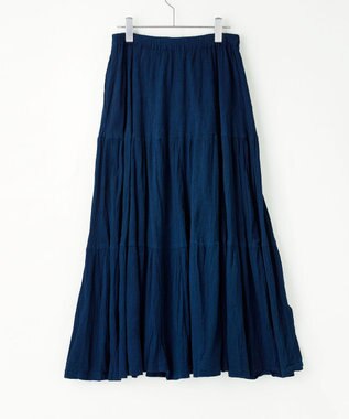 crêprie tsumori chisato creperie TIERED SKIRT-AIZOME クレプリ 藍染ティアードスカート AIZOME