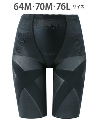 Wing ガードル フルロング丈 【スリムアップパンツ】 はいて歩いてエクササイズ KQ0823 ウイング／ワコール