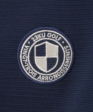 23区GOLF 【WOMEN】【UVケア】ボトルネックシャツ ネイビー系