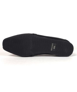 Dominic3 軽量 ノットビットソフトレザーローファー ブラック