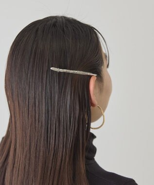 AMERICAN HOLIC ニュアンスメタルラインバレッタ