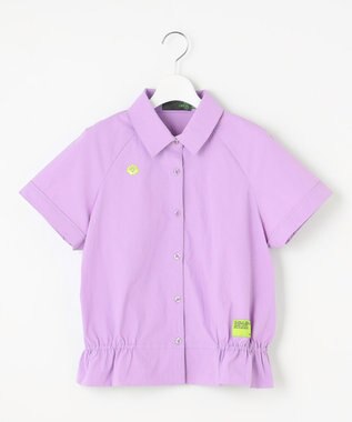 PW CIRCULUS 【WOMEN】ギャザリングシャツ  ゴルフウェア レディース ベージュ系