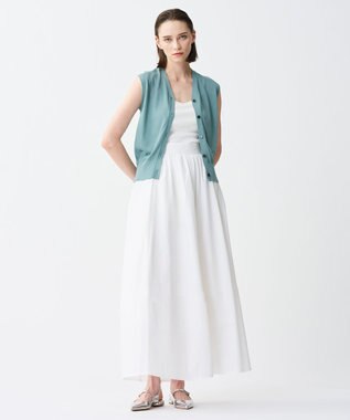 uncrave スムースニット キャミソール(カップ付き) オフ