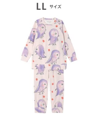 tsumori chisato SLEEP ツモリチサト パジャマ 長袖 長ズボン ルームウェア マイクロフリース素材 あたたかい 上下セット 冬 tsumori chisato SLEEP UDW441 /ワコール