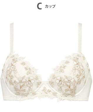 Wing ブラジャー Wing Lesiage ふっくらまる胸メイク やさしいフィット感 【2920シリーズ】 パッド有 ブラ PB2920 ウイング／ワコール アイボリー