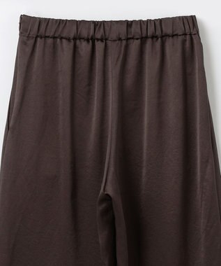 NAVE 【Nave】クラッシュサテン パンツ ブラウン系