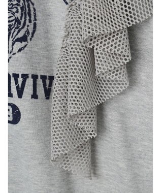 Green Parks ・ＳＵＧＡＲ　ＳＰＯＯＮ　タイガーｐｔラッフルスウェット Gray Mixture