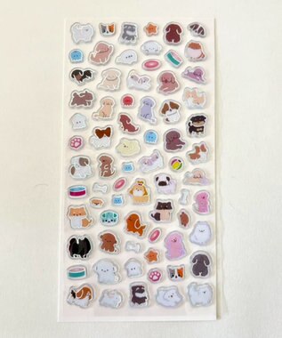 WEGO 【シール】ちびねこちゃんステッカー 柄1