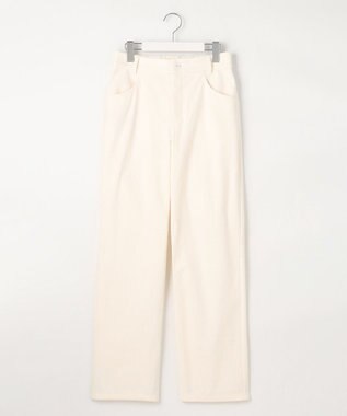 23区GOLF 【WOMEN】【ストレッチ】コーデュロイ カラーパンツ ホワイト系