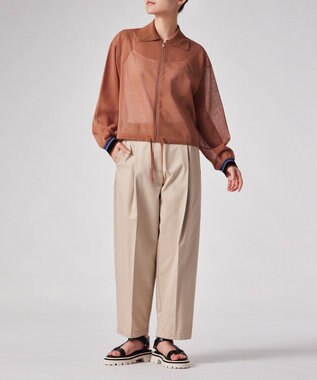 Paul Smith ドローストリング ジップアップブルゾン コーラル