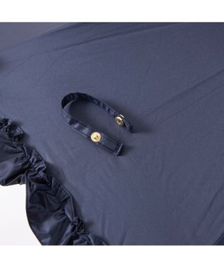 UNBILLION カシュネ cachenez / 【晴雨兼用】【日傘】 【UV カット率99.999.9％以上】PUビッグフリルショートパラソル ネイビー