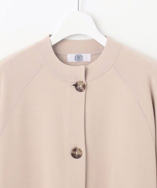 J.PRESS LADIES 【洗える】VIS/PE MILANO ニット ジャケット ベージュ系