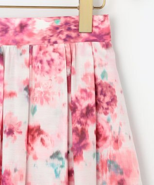 組曲 【先行予約・Flower Collection】ブーケフラワープリント スカート ピンク系5