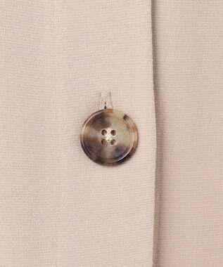 J.PRESS LADIES 【洗える】VIS/PE MILANO ニット ジャケット ベージュ系