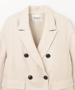 GRACE CONTINENTAL オーバーテーラードジャケット ベージュ