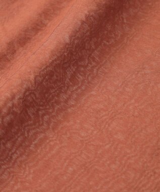 Green Parks バンドカラー比翼タック袖チュニック Terracotta