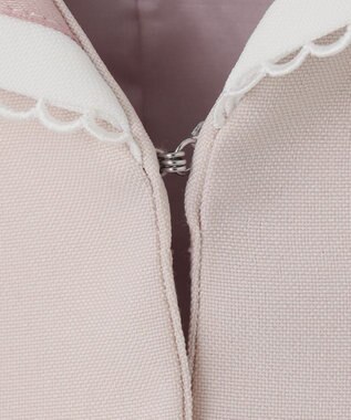 ANY KIDS 【2点セット】セーラージャケット+チェックワンピース ピンクベージュ