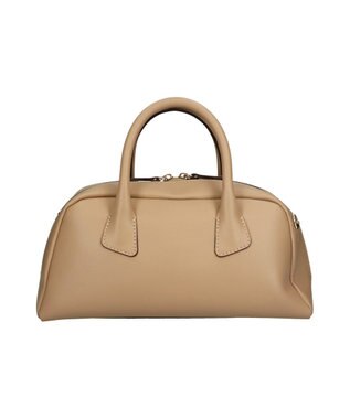 INTER-CHAUSSURES 【LORISTELLA】ミディアムサイズレザーハンドバッグ ライトベージュ