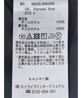 Green Parks レザー風キャミワンピース Black