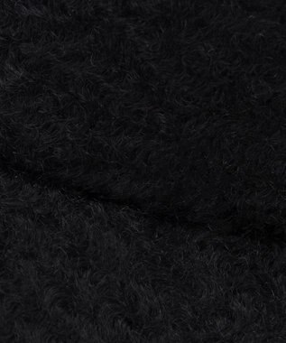 23区 プードルボア キャップ ブラック系