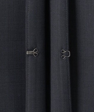 J.PRESS LADIES L 【セットアップ対応】BAHARIYE1 ノーカラー ジャケット ネイビーピンヘッド系