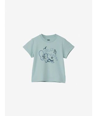 HELLY HANSEN 【キッズ】ショートスリーブオーシャンランドグラフィックティー ショアグリーン