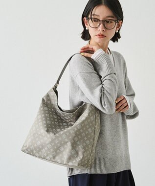 russet ナイロンジャガード2WAYショルダーバッグ(CE-1622)