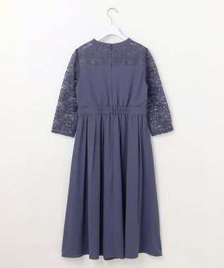 ANY SIS 【洗える】ビスチェディテール ドレス ブルー