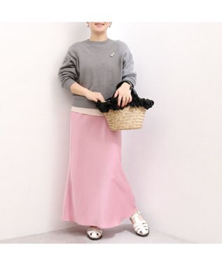 UNBILLION カシュカシュ cachecache / フリルカゴバッグ ブラック