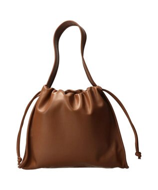 INTER-CHAUSSURES 【Christian Villa】リバーシブルトートバッグ レッドブラウン